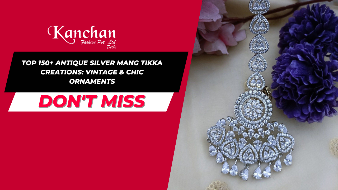 Top 150+ Antique Silver Mang Tikka Creations: Vintage & Chic Ornaments